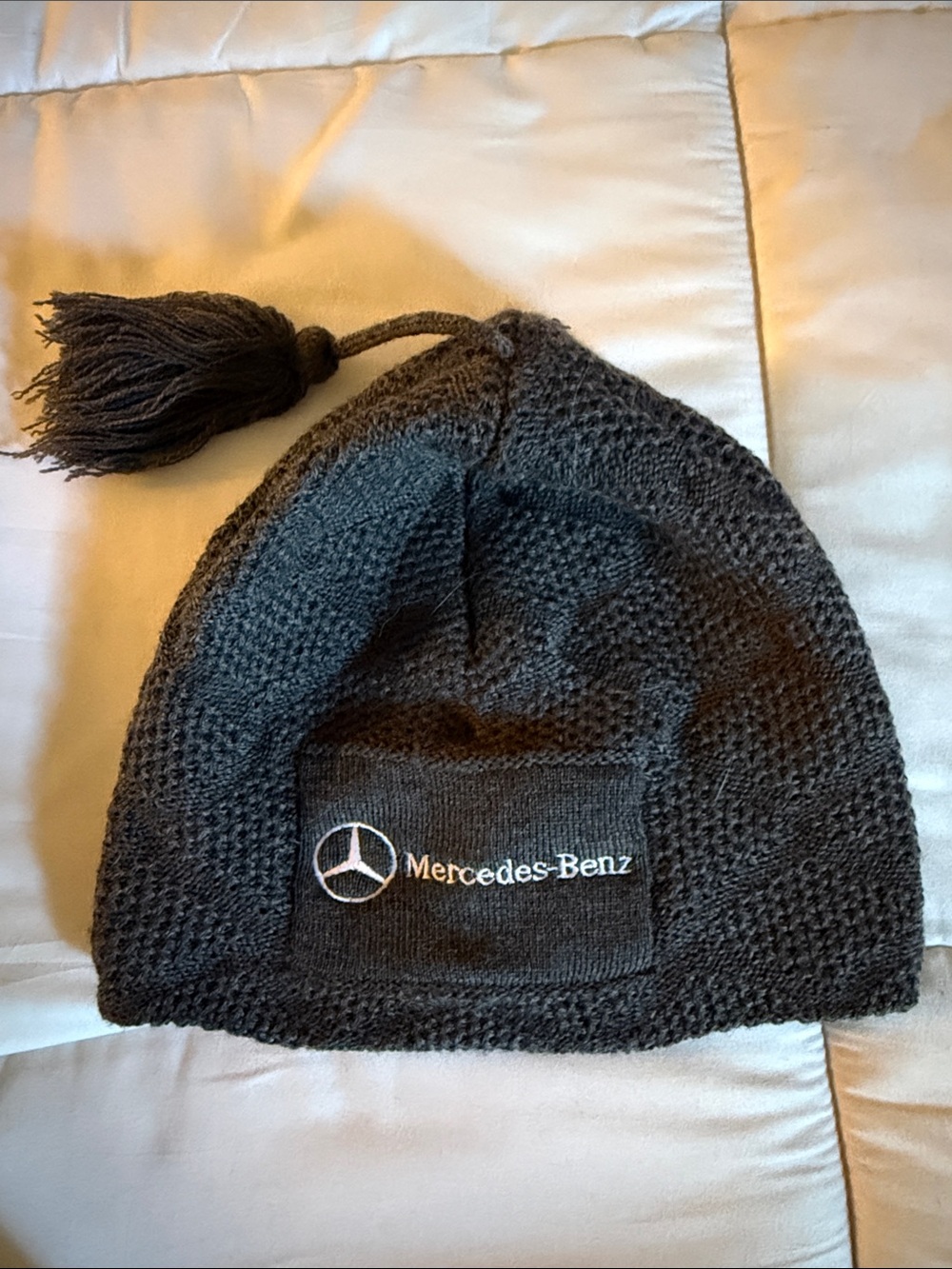 Women’s Knit Pom Beanie Mercedes Benz